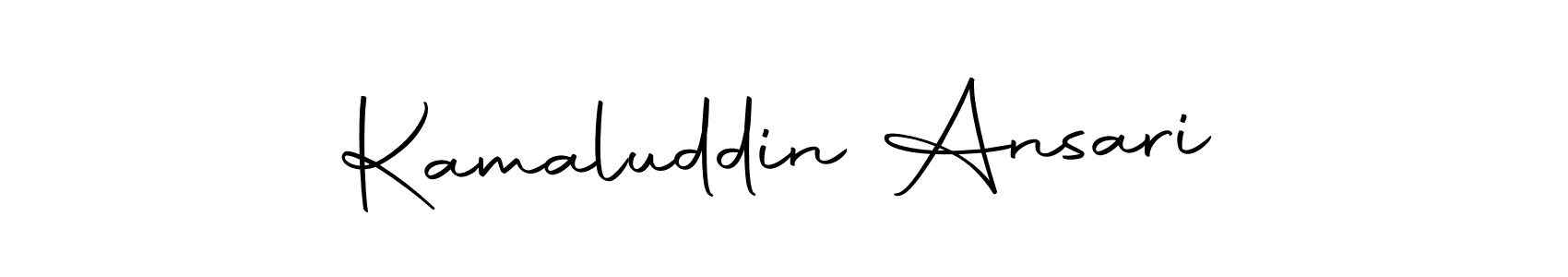 How to make Kamaluddin Ansari signature? Autography-DOLnW is a professional autograph style. Create handwritten signature for Kamaluddin Ansari name. Kamaluddin Ansari signature style 10 images and pictures png