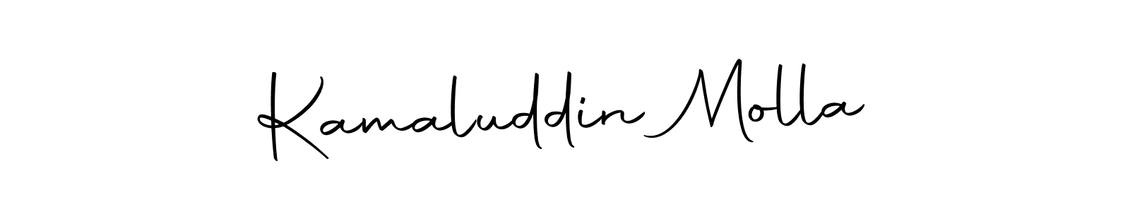 Use a signature maker to create a handwritten signature online. With this signature software, you can design (Autography-DOLnW) your own signature for name Kamaluddin Molla. Kamaluddin Molla signature style 10 images and pictures png