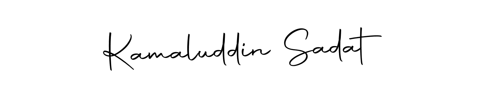 Make a beautiful signature design for name Kamaluddin Sadat. Use this online signature maker to create a handwritten signature for free. Kamaluddin Sadat signature style 10 images and pictures png