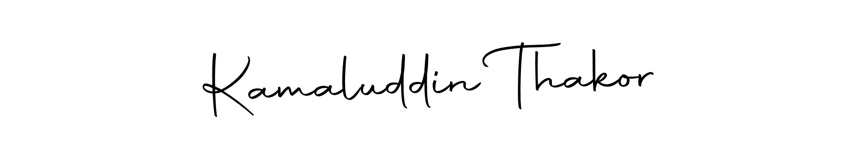 The best way (Autography-DOLnW) to make a short signature is to pick only two or three words in your name. The name Kamaluddin Thakor include a total of six letters. For converting this name. Kamaluddin Thakor signature style 10 images and pictures png