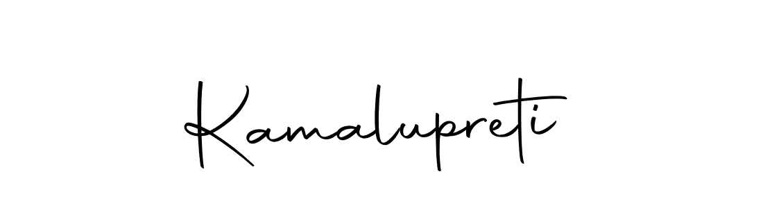 How to make Kamalupreti signature? Autography-DOLnW is a professional autograph style. Create handwritten signature for Kamalupreti name. Kamalupreti signature style 10 images and pictures png