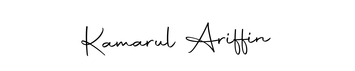 Here are the top 10 professional signature styles for the name Kamarul Ariffin. These are the best autograph styles you can use for your name. Kamarul Ariffin signature style 10 images and pictures png