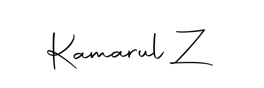 How to Draw Kamarul Z signature style? Autography-DOLnW is a latest design signature styles for name Kamarul Z. Kamarul Z signature style 10 images and pictures png