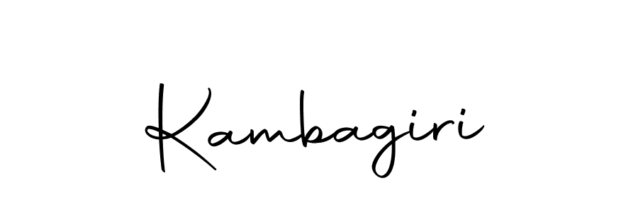 How to make Kambagiri signature? Autography-DOLnW is a professional autograph style. Create handwritten signature for Kambagiri name. Kambagiri signature style 10 images and pictures png