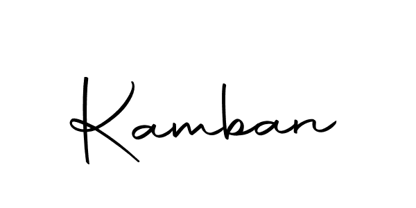 You should practise on your own different ways (Autography-DOLnW) to write your name (Kamban) in signature. don't let someone else do it for you. Kamban signature style 10 images and pictures png