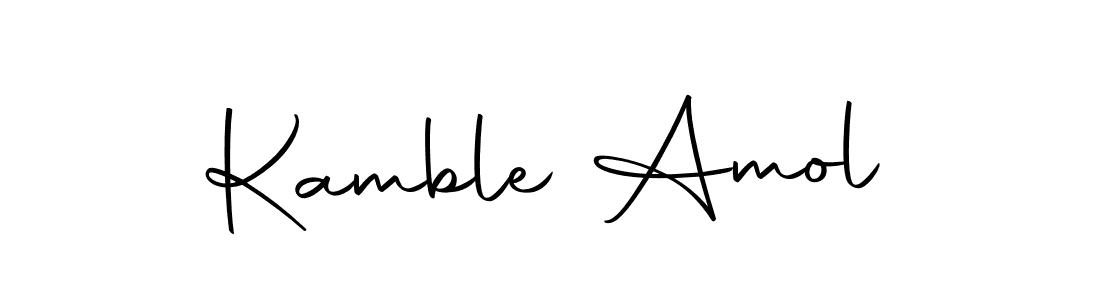 Use a signature maker to create a handwritten signature online. With this signature software, you can design (Autography-DOLnW) your own signature for name Kamble Amol. Kamble Amol signature style 10 images and pictures png