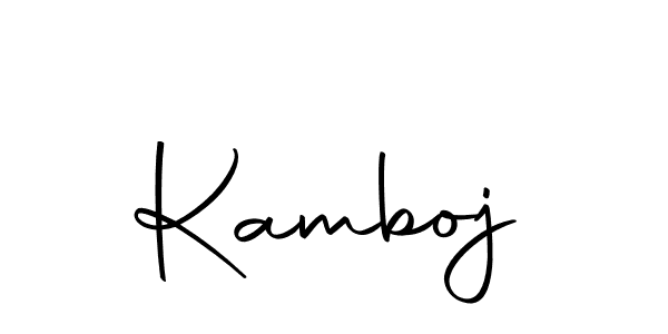 Also we have Kamboj name is the best signature style. Create professional handwritten signature collection using Autography-DOLnW autograph style. Kamboj signature style 10 images and pictures png