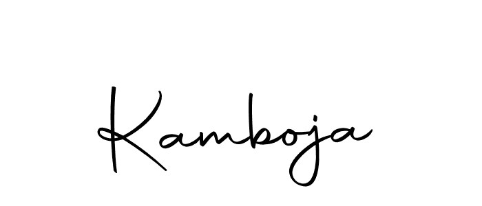 You can use this online signature creator to create a handwritten signature for the name Kamboja. This is the best online autograph maker. Kamboja signature style 10 images and pictures png