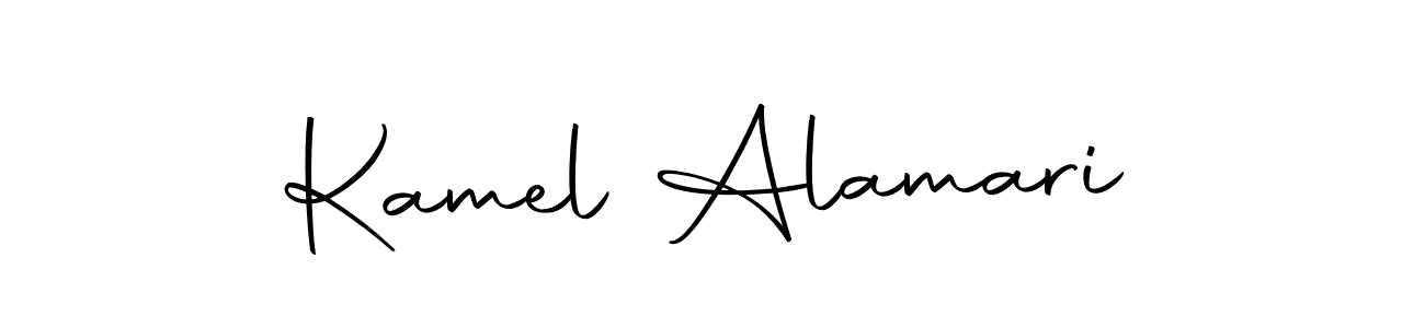 if you are searching for the best signature style for your name Kamel Alamari. so please give up your signature search. here we have designed multiple signature styles  using Autography-DOLnW. Kamel Alamari signature style 10 images and pictures png