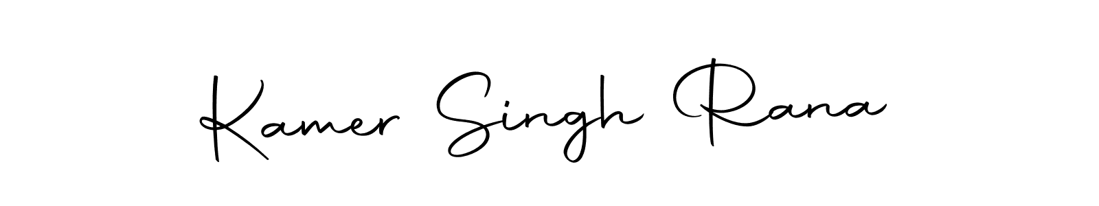 Create a beautiful signature design for name Kamer Singh Rana. With this signature (Autography-DOLnW) fonts, you can make a handwritten signature for free. Kamer Singh Rana signature style 10 images and pictures png