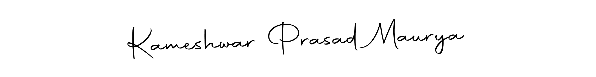 Also we have Kameshwar Prasad Maurya name is the best signature style. Create professional handwritten signature collection using Autography-DOLnW autograph style. Kameshwar Prasad Maurya signature style 10 images and pictures png