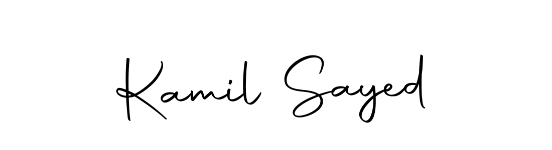 Autography-DOLnW is a professional signature style that is perfect for those who want to add a touch of class to their signature. It is also a great choice for those who want to make their signature more unique. Get Kamil Sayed name to fancy signature for free. Kamil Sayed signature style 10 images and pictures png