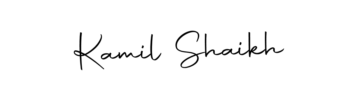 Make a short Kamil Shaikh signature style. Manage your documents anywhere anytime using Autography-DOLnW. Create and add eSignatures, submit forms, share and send files easily. Kamil Shaikh signature style 10 images and pictures png