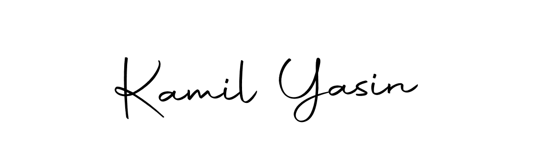 Similarly Autography-DOLnW is the best handwritten signature design. Signature creator online .You can use it as an online autograph creator for name Kamil Yasin. Kamil Yasin signature style 10 images and pictures png