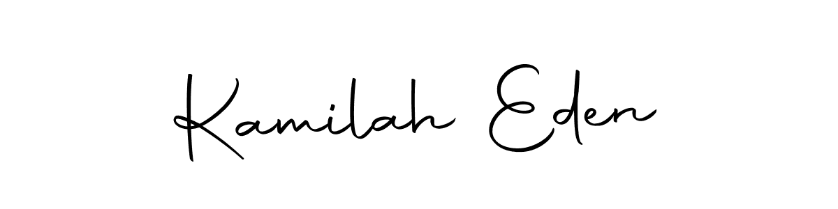 It looks lik you need a new signature style for name Kamilah Eden. Design unique handwritten (Autography-DOLnW) signature with our free signature maker in just a few clicks. Kamilah Eden signature style 10 images and pictures png