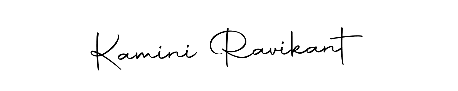 if you are searching for the best signature style for your name Kamini Ravikant. so please give up your signature search. here we have designed multiple signature styles  using Autography-DOLnW. Kamini Ravikant signature style 10 images and pictures png