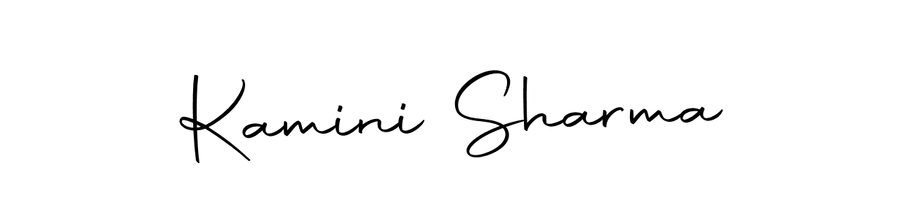 Kamini Sharma stylish signature style. Best Handwritten Sign (Autography-DOLnW) for my name. Handwritten Signature Collection Ideas for my name Kamini Sharma. Kamini Sharma signature style 10 images and pictures png