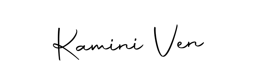 It looks lik you need a new signature style for name Kamini Ven. Design unique handwritten (Autography-DOLnW) signature with our free signature maker in just a few clicks. Kamini Ven signature style 10 images and pictures png