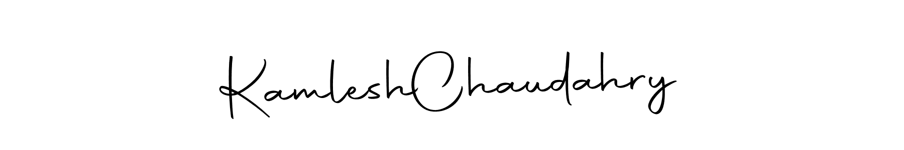 Here are the top 10 professional signature styles for the name Kamlesh  Chaudahry. These are the best autograph styles you can use for your name. Kamlesh  Chaudahry signature style 10 images and pictures png