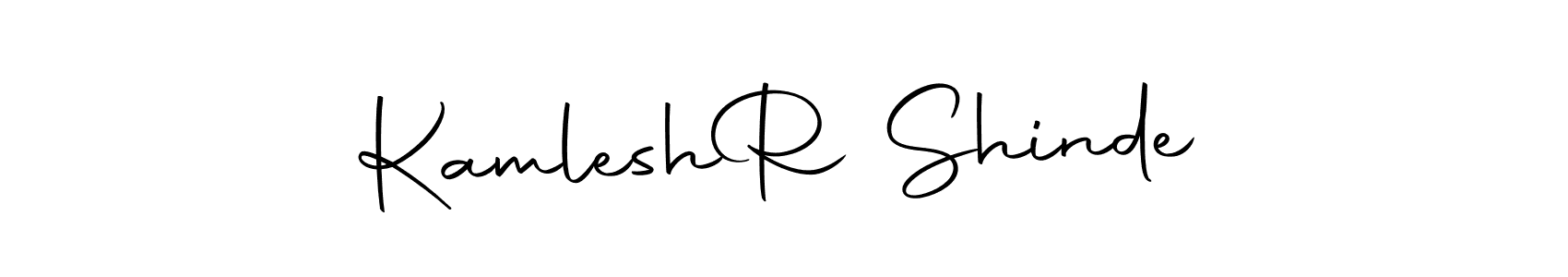 Design your own signature with our free online signature maker. With this signature software, you can create a handwritten (Autography-DOLnW) signature for name Kamlesh  R Shinde. Kamlesh  R Shinde signature style 10 images and pictures png