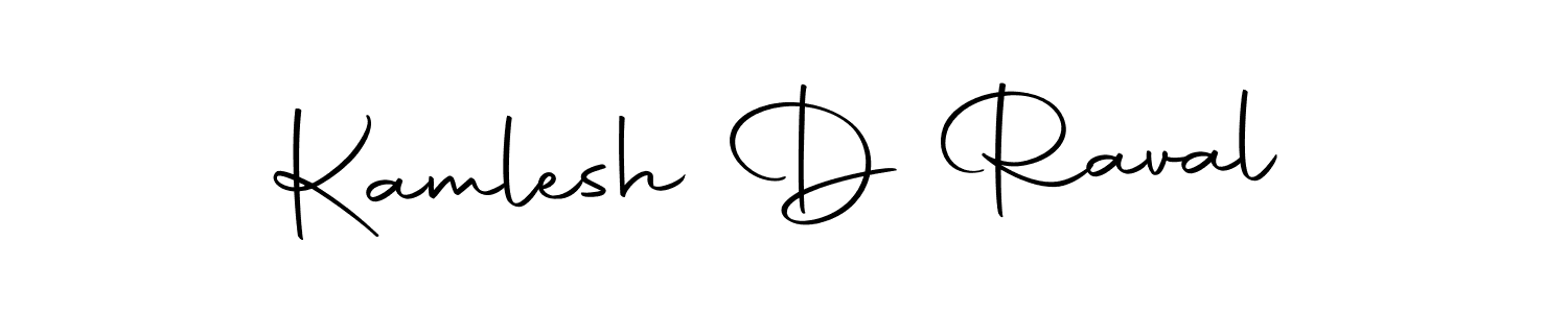 Also we have Kamlesh D Raval name is the best signature style. Create professional handwritten signature collection using Autography-DOLnW autograph style. Kamlesh D Raval signature style 10 images and pictures png