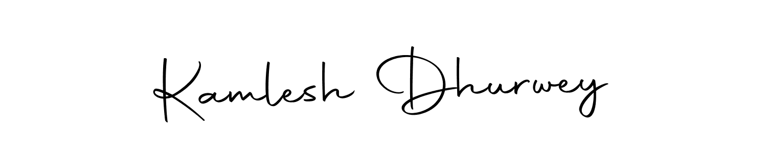 Make a beautiful signature design for name Kamlesh Dhurwey. With this signature (Autography-DOLnW) style, you can create a handwritten signature for free. Kamlesh Dhurwey signature style 10 images and pictures png