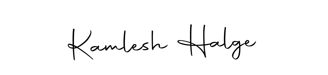 The best way (Autography-DOLnW) to make a short signature is to pick only two or three words in your name. The name Kamlesh Halge include a total of six letters. For converting this name. Kamlesh Halge signature style 10 images and pictures png