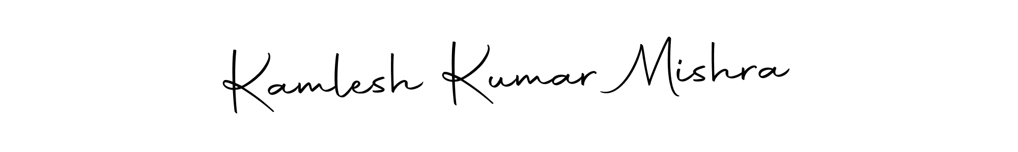 Make a beautiful signature design for name Kamlesh Kumar Mishra. With this signature (Autography-DOLnW) style, you can create a handwritten signature for free. Kamlesh Kumar Mishra signature style 10 images and pictures png