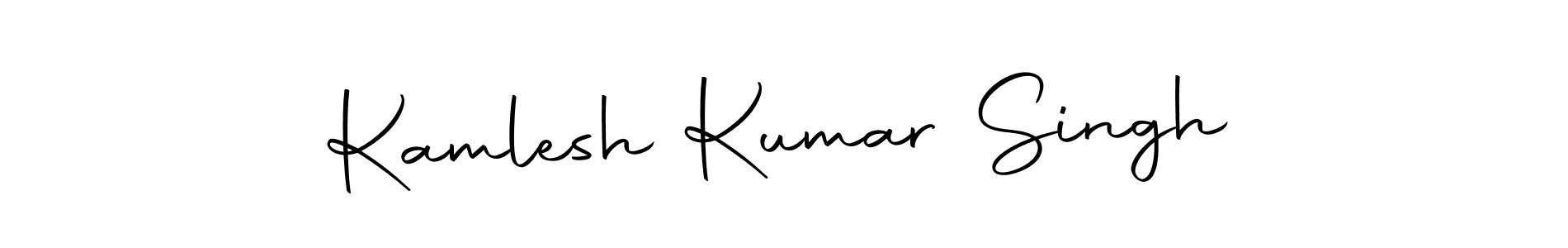 Make a short Kamlesh Kumar Singh signature style. Manage your documents anywhere anytime using Autography-DOLnW. Create and add eSignatures, submit forms, share and send files easily. Kamlesh Kumar Singh signature style 10 images and pictures png