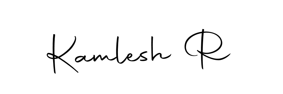 Here are the top 10 professional signature styles for the name Kamlesh R. These are the best autograph styles you can use for your name. Kamlesh R signature style 10 images and pictures png