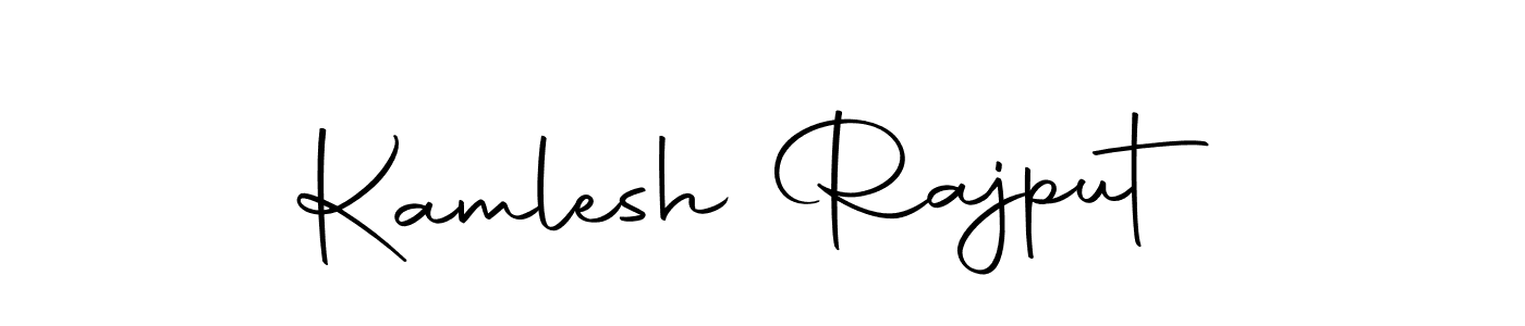 How to make Kamlesh Rajput signature? Autography-DOLnW is a professional autograph style. Create handwritten signature for Kamlesh Rajput name. Kamlesh Rajput signature style 10 images and pictures png