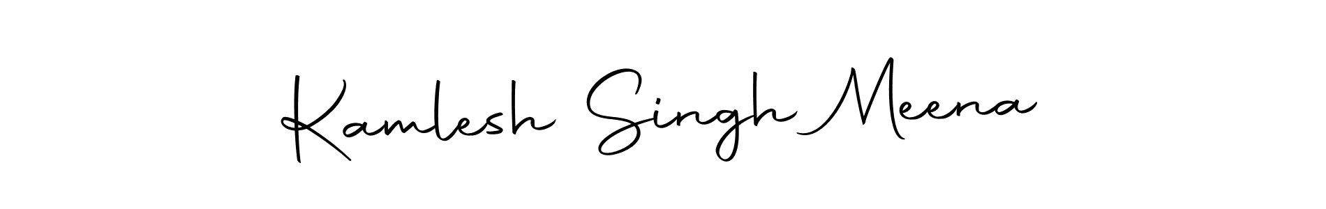 This is the best signature style for the Kamlesh Singh Meena name. Also you like these signature font (Autography-DOLnW). Mix name signature. Kamlesh Singh Meena signature style 10 images and pictures png