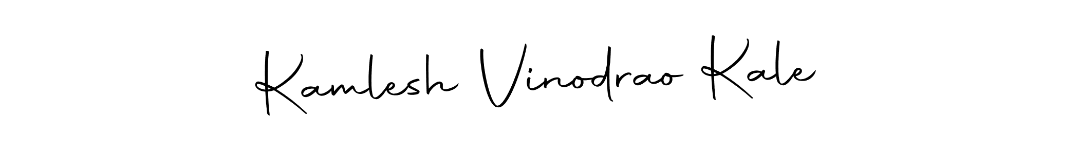 Design your own signature with our free online signature maker. With this signature software, you can create a handwritten (Autography-DOLnW) signature for name Kamlesh Vinodrao Kale. Kamlesh Vinodrao Kale signature style 10 images and pictures png