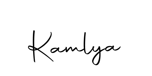You should practise on your own different ways (Autography-DOLnW) to write your name (Kamlya) in signature. don't let someone else do it for you. Kamlya signature style 10 images and pictures png