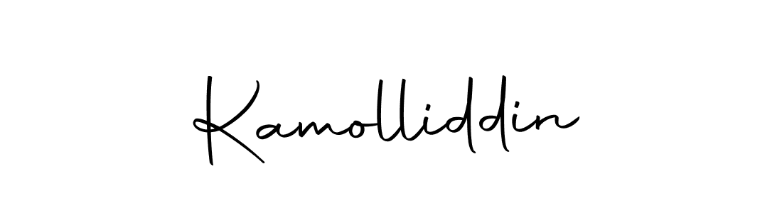 Also we have Kamolliddin name is the best signature style. Create professional handwritten signature collection using Autography-DOLnW autograph style. Kamolliddin signature style 10 images and pictures png