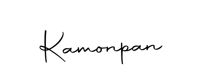 Make a beautiful signature design for name Kamonpan. Use this online signature maker to create a handwritten signature for free. Kamonpan signature style 10 images and pictures png