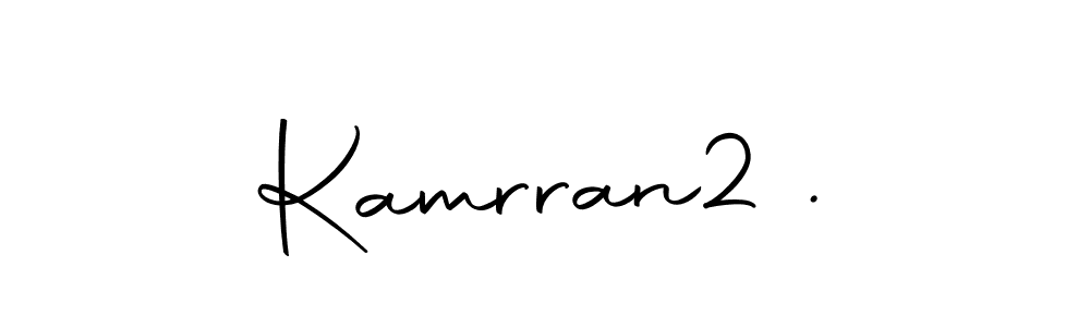 How to make Kamrran2 . name signature. Use Autography-DOLnW style for creating short signs online. This is the latest handwritten sign. Kamrran2 . signature style 10 images and pictures png