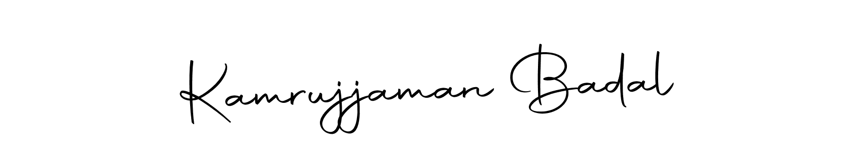 You should practise on your own different ways (Autography-DOLnW) to write your name (Kamrujjaman Badal) in signature. don't let someone else do it for you. Kamrujjaman Badal signature style 10 images and pictures png