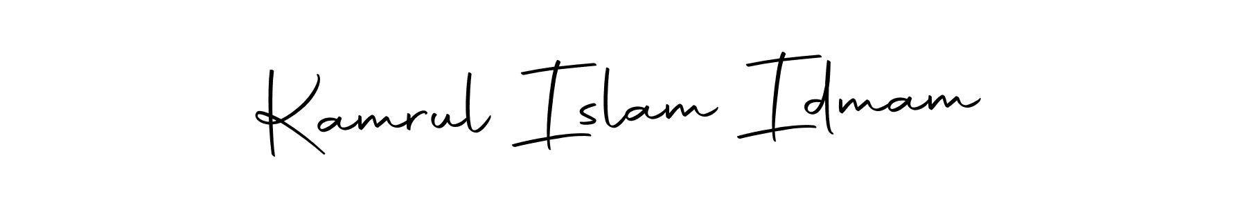 Create a beautiful signature design for name Kamrul Islam Idmam. With this signature (Autography-DOLnW) fonts, you can make a handwritten signature for free. Kamrul Islam Idmam signature style 10 images and pictures png