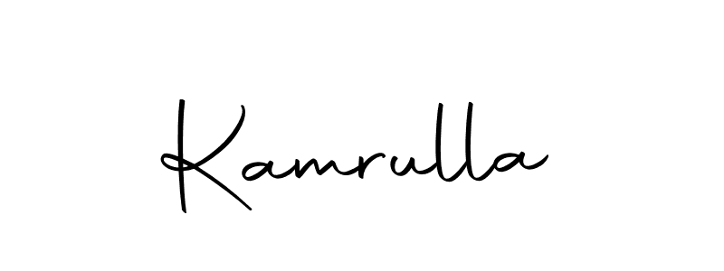 if you are searching for the best signature style for your name Kamrulla. so please give up your signature search. here we have designed multiple signature styles  using Autography-DOLnW. Kamrulla signature style 10 images and pictures png