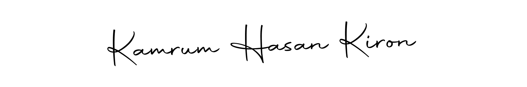 Autography-DOLnW is a professional signature style that is perfect for those who want to add a touch of class to their signature. It is also a great choice for those who want to make their signature more unique. Get Kamrum Hasan Kiron name to fancy signature for free. Kamrum Hasan Kiron signature style 10 images and pictures png
