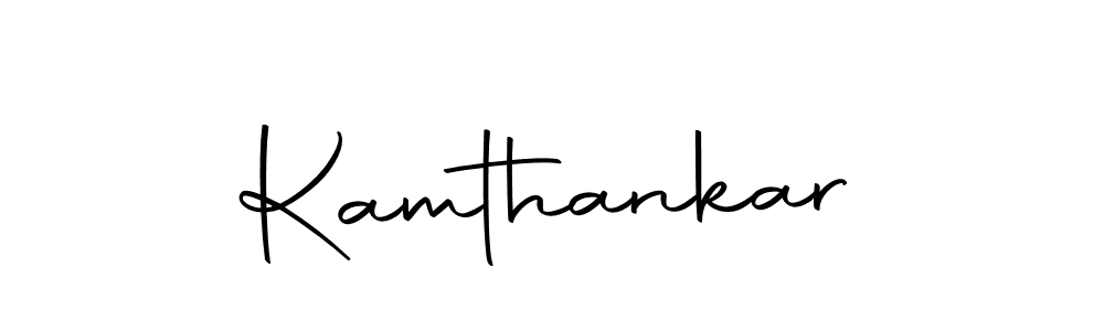 The best way (Autography-DOLnW) to make a short signature is to pick only two or three words in your name. The name Kamthankar include a total of six letters. For converting this name. Kamthankar signature style 10 images and pictures png