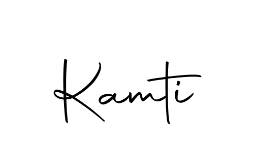 You should practise on your own different ways (Autography-DOLnW) to write your name (Kamti) in signature. don't let someone else do it for you. Kamti signature style 10 images and pictures png