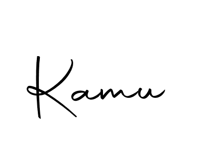 You can use this online signature creator to create a handwritten signature for the name Kamu. This is the best online autograph maker. Kamu signature style 10 images and pictures png