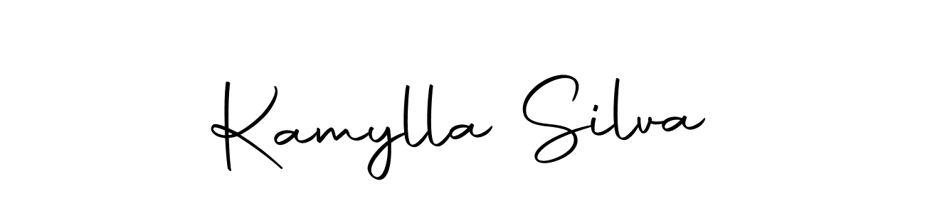 Here are the top 10 professional signature styles for the name Kamylla Silva. These are the best autograph styles you can use for your name. Kamylla Silva signature style 10 images and pictures png