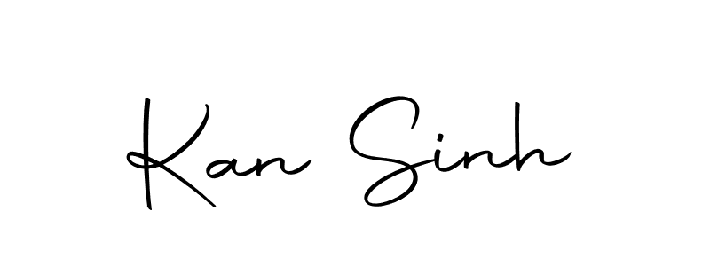 Similarly Autography-DOLnW is the best handwritten signature design. Signature creator online .You can use it as an online autograph creator for name Kan Sinh. Kan Sinh signature style 10 images and pictures png