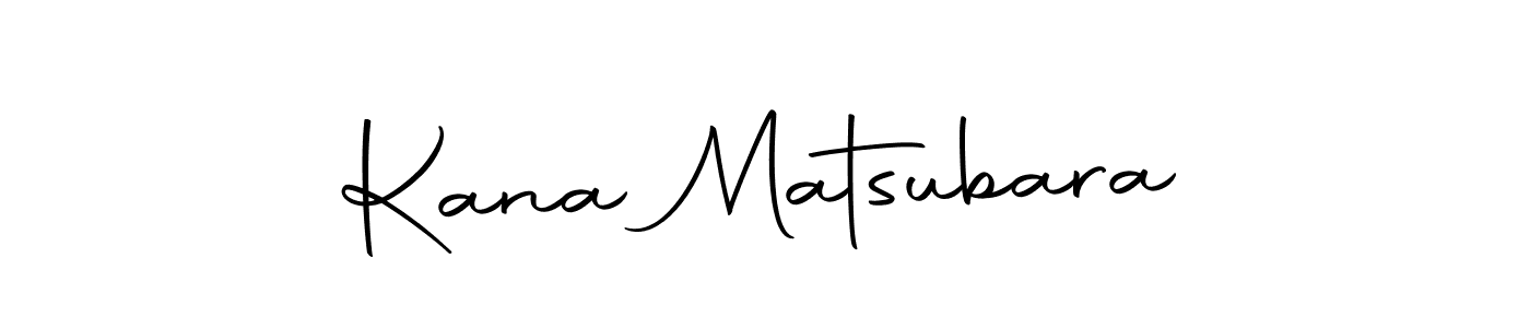 Design your own signature with our free online signature maker. With this signature software, you can create a handwritten (Autography-DOLnW) signature for name Kana Matsubara. Kana Matsubara signature style 10 images and pictures png