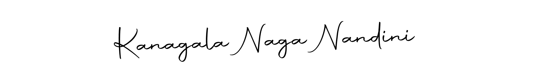 Make a short Kanagala Naga Nandini signature style. Manage your documents anywhere anytime using Autography-DOLnW. Create and add eSignatures, submit forms, share and send files easily. Kanagala Naga Nandini signature style 10 images and pictures png