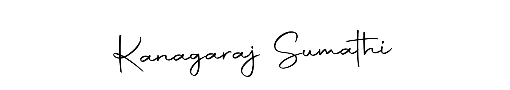 Use a signature maker to create a handwritten signature online. With this signature software, you can design (Autography-DOLnW) your own signature for name Kanagaraj Sumathi. Kanagaraj Sumathi signature style 10 images and pictures png