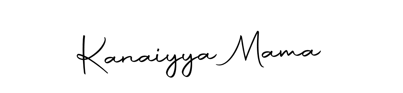 Make a beautiful signature design for name Kanaiyya Mama. Use this online signature maker to create a handwritten signature for free. Kanaiyya Mama signature style 10 images and pictures png